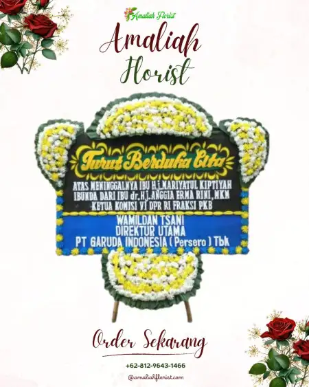 Papan Bunga Duka Lubuk Raya